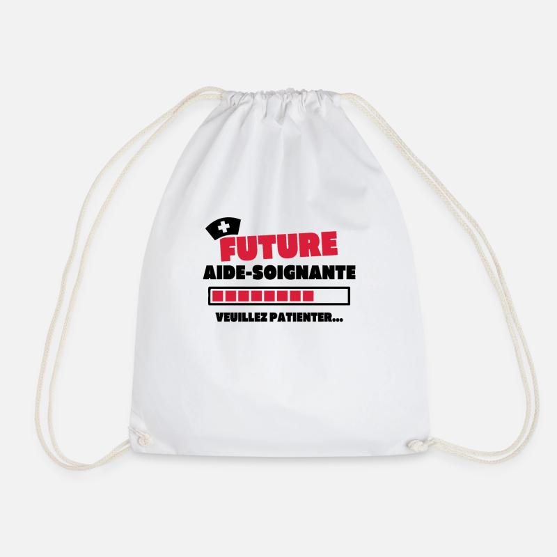 Future aide soignante - Sac de sport léger - blanc