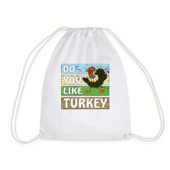 AIMEZ-VOUS LA TURQUIE - Sac de sport léger - blanc - Devant