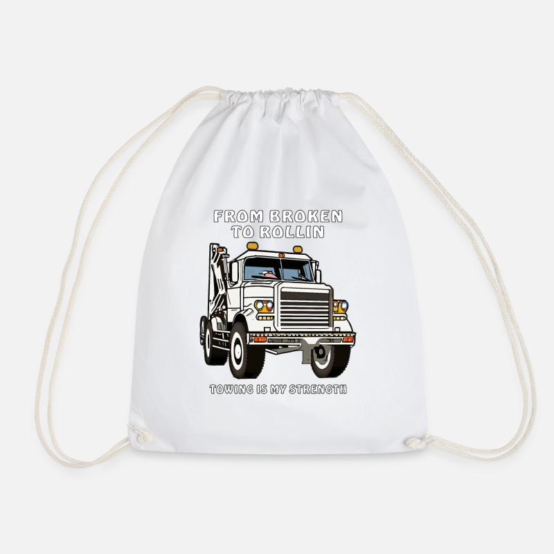DÉPANNEUSE DE BROKEN À ROLLIN - Sac de sport léger - blanc