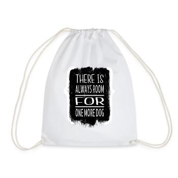 love pet beagle dog funny sayings dog breed joke - Drawstring Bag - white - Front