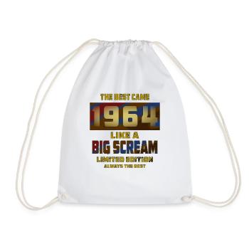 YEAR YEAR 1964 - Drawstring Bag - white - Front