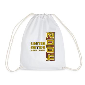 YEAR 2004 - Drawstring Bag - white - Front