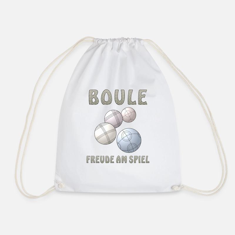 BOULE FREUDE AM SPIEL - Turnbeutel - Weiß