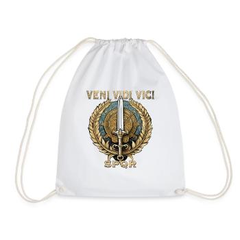 ROMA VENI VIDI VICI - Turnbeutel - Weiß - Vorne