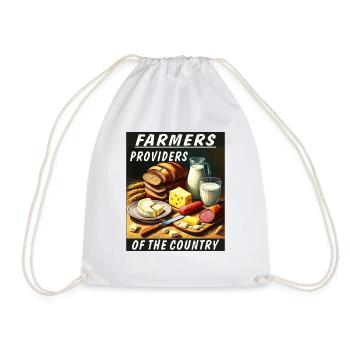 FARMERS PROVIDERS OF THE COUNTRY - Turnbeutel - Weiß - Vorne