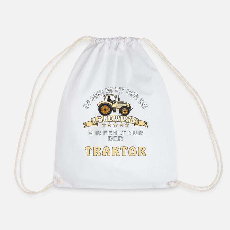 TRAKTOR LANDWIRT - Turnbeutel - Weiß