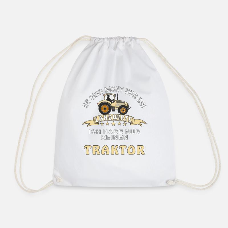 TRAKTOR LANDWIRT - Turnbeutel - Weiß