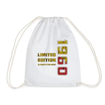 ANNÉE 1960 - Sac de sport léger - blanc - Devant