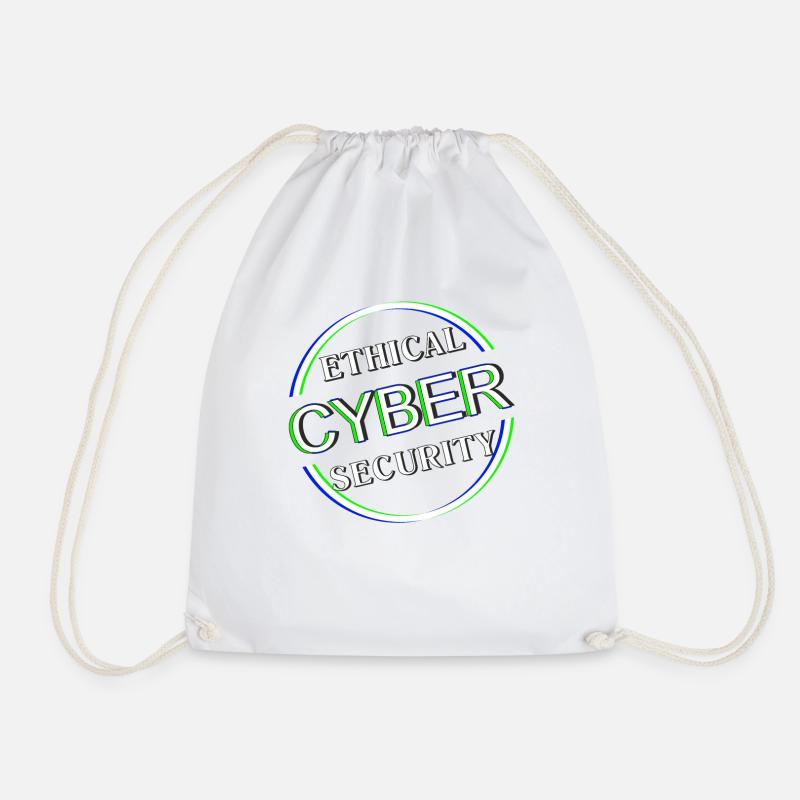Ethical Cyber Security - Turnbeutel - Weiß