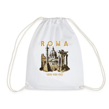 ROMA VENI VIDI VICI - Turnbeutel - Weiß - Vorne