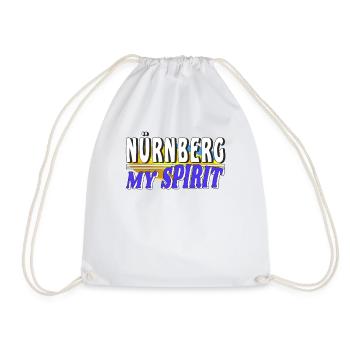 NÜRNBERG MY SPIRIT - Drawstring Bag - white - Front