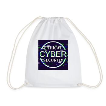 Ethical Cyber Security - Turnbeutel - Weiß - Vorne