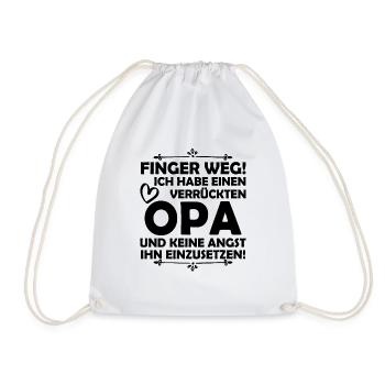 J’ai un grand-père fou - Sac de sport léger - blanc - Devant