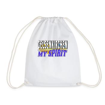 GELSENKIRCHEN MY SPIRIT - Drawstring Bag - white - Front
