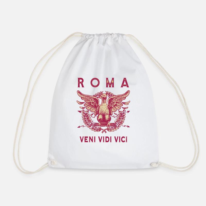 ROMA VENI VIDI VICI - Turnbeutel - Weiß