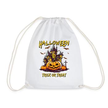 HALLOWEEN TRICK OR TREAT - Sac de sport léger - blanc - Devant