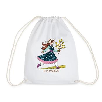 CHILD OSTARA - Drawstring Bag - white - Front
