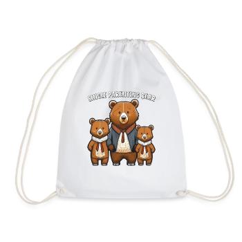 OURS OURS MONOPARENTAL OURS - Sac de sport léger - blanc - Devant