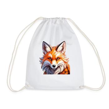 FUCHS - Turnbeutel - Weiß - Vorne