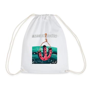 AIMANT FISCHER - Sac de sport léger - blanc - Devant