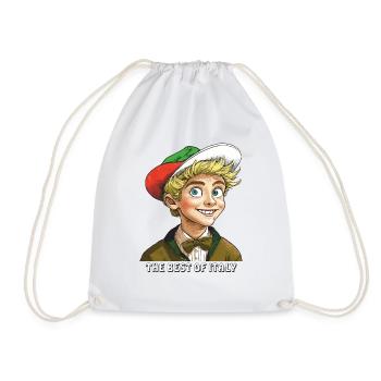 JEUNE ITALIE LE MEILLEUR DE L’ITALIE - Sac de sport léger - blanc - Devant