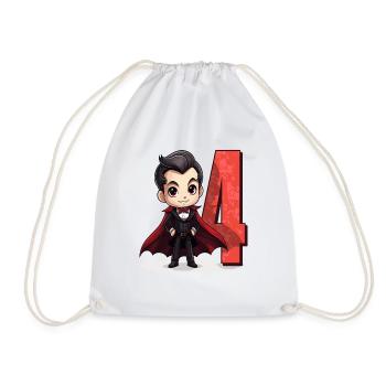 Creeps And Vampires – Four Years – 4. - Drawstring Bag - white - Front