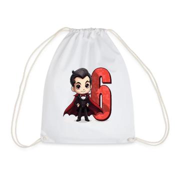 Creeps And Vampires – Six Years – 6. - Drawstring Bag - white - Front