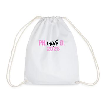 Docteur 2025 Diplôme Philistin Dissertation PhD - Sac de sport léger - blanc - Devant