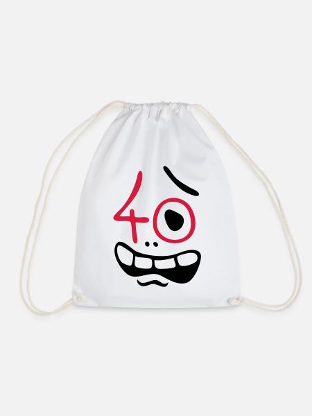 Uh oh, 40 ans! - Sac de sport léger - blanc