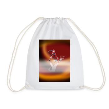 Hockey - Drawstring Bag - white - Front