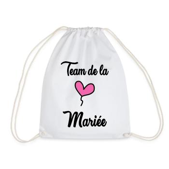 TEAM BRIDAL - Turnbeutel - Weiß - Vorne