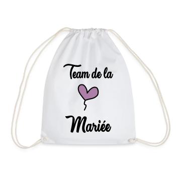 FUTURE MARIEE. EVJF. MARIEE. TEAM. TEAM MARIEE - Sac de sport léger - blanc - Devant