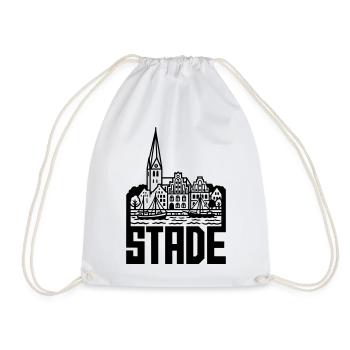 Monument Stade Silhouette - Sac de sport léger - blanc - Devant