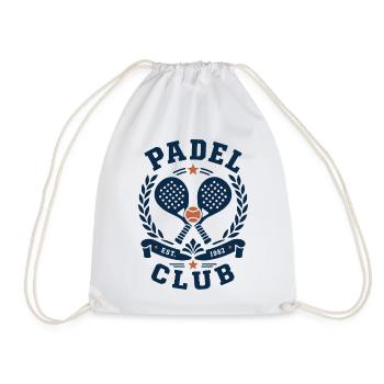 Padel Club Vintage - Turnbeutel - Weiß - Vorne