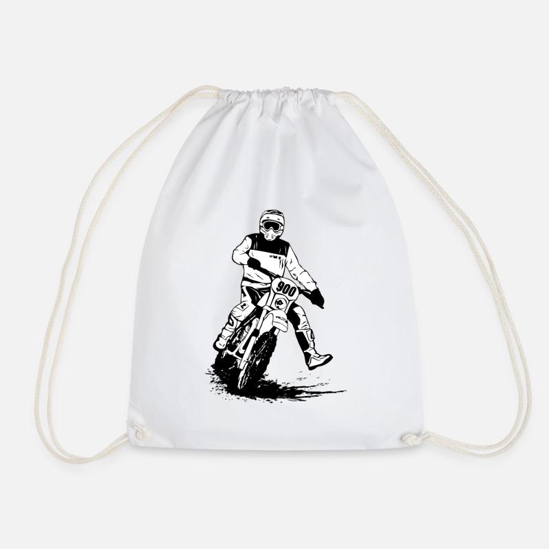 Enduro - Drawstring Bag - white