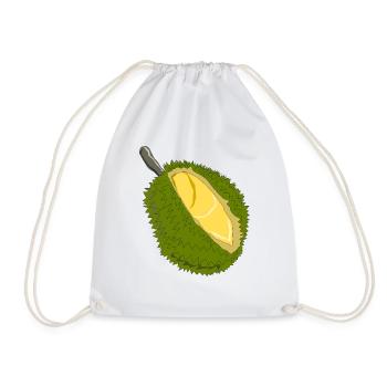 guanabana jackfruit jackfrucht veggie gemuese frui - Turnbeutel - Weiß - Vorne