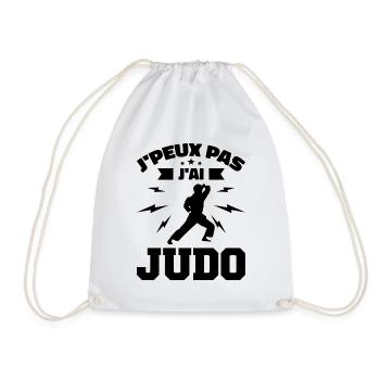 Je Peux Pas j'ai Judo - Sac de sport léger - blanc - Devant