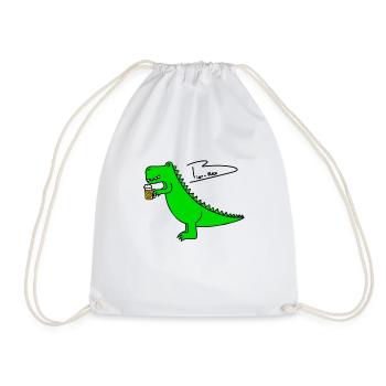 Bier-Rex - Turnbeutel - Weiß - Vorne