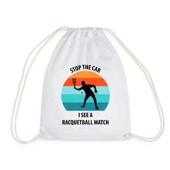 Racqueetball - Sac de sport léger - blanc - Devant