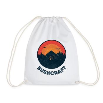 Survie en bushcraft - Sac de sport léger - blanc - Devant