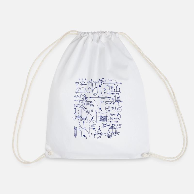 Physik Geschenk Spruch Atom Elektron Schule - Turnbeutel - Weiß