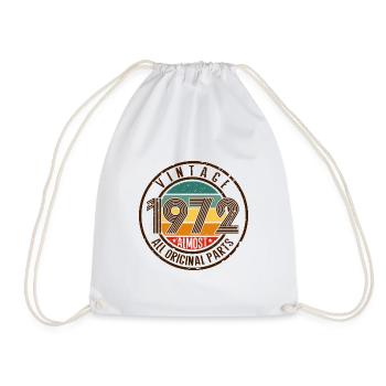 Vintage 1972 almost all original - Sac de sport léger - blanc - Devant