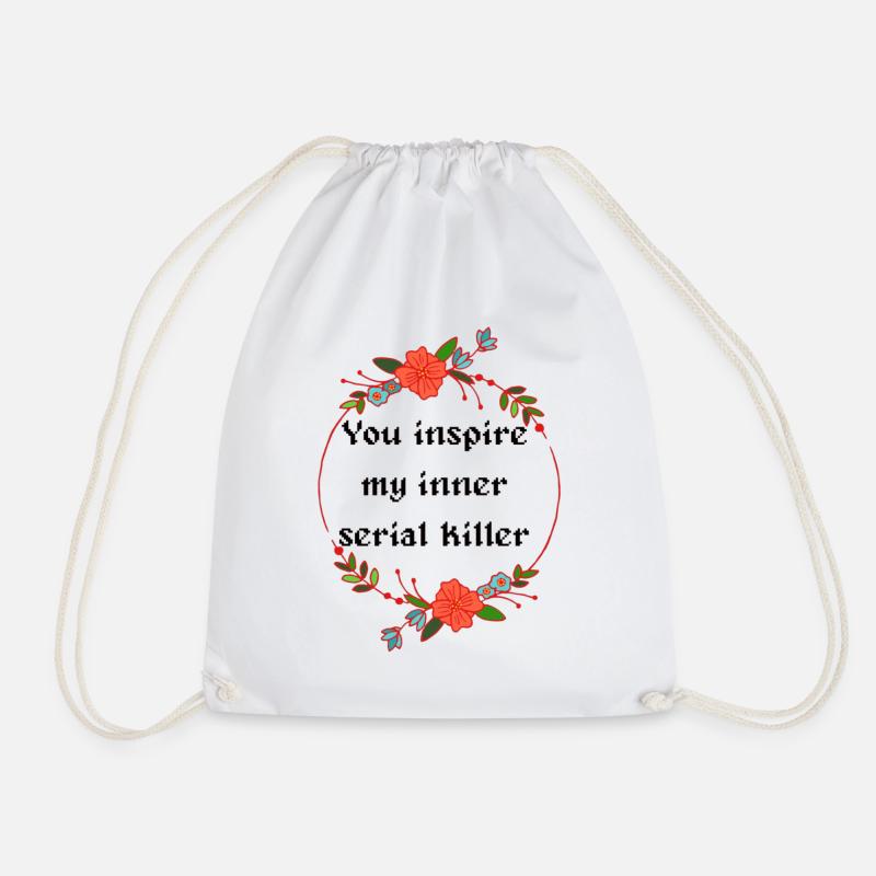 Serial killer - Turnbeutel - Weiß