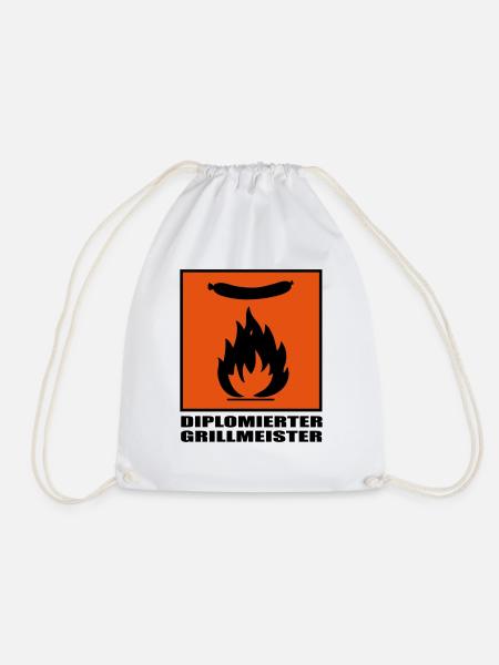 GRILLMEISTER - Turnbeutel - Weiß