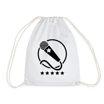 microphone_cool__f1 - Sac de sport léger - blanc - Devant