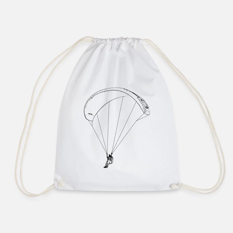 Paraglider - Turnbeutel - Weiß