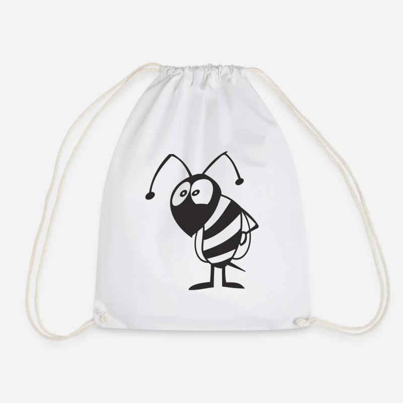 RK - Wasp - Drawstring Bag - white