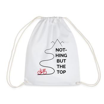 Roadbike - nothing but the top - Turnbeutel - Weiß - Vorne