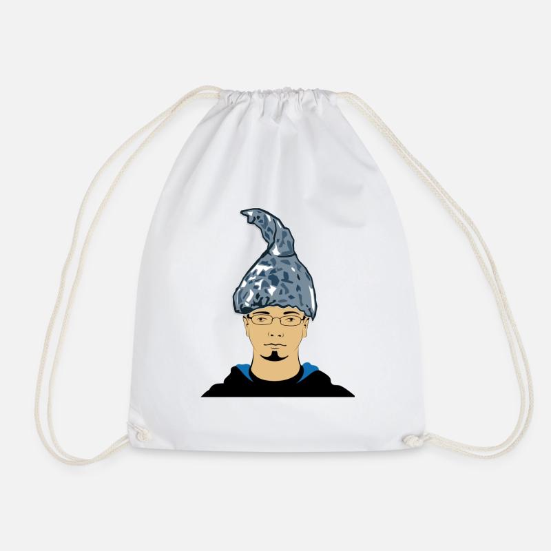 Théoricien du complot - Sac de sport léger - blanc