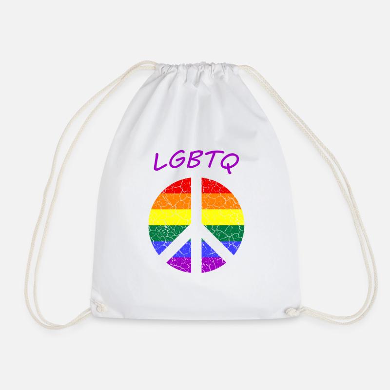 Lgbtq LGBT - Turnbeutel - Weiß